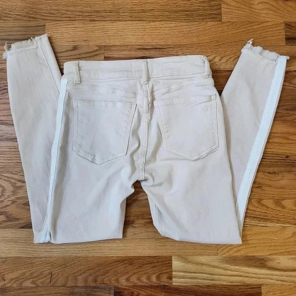 DL1961 Florence Cropped Mid Rise Instasculpt Skinny Tuxedo Jeans(25) - Picture 4 of 11